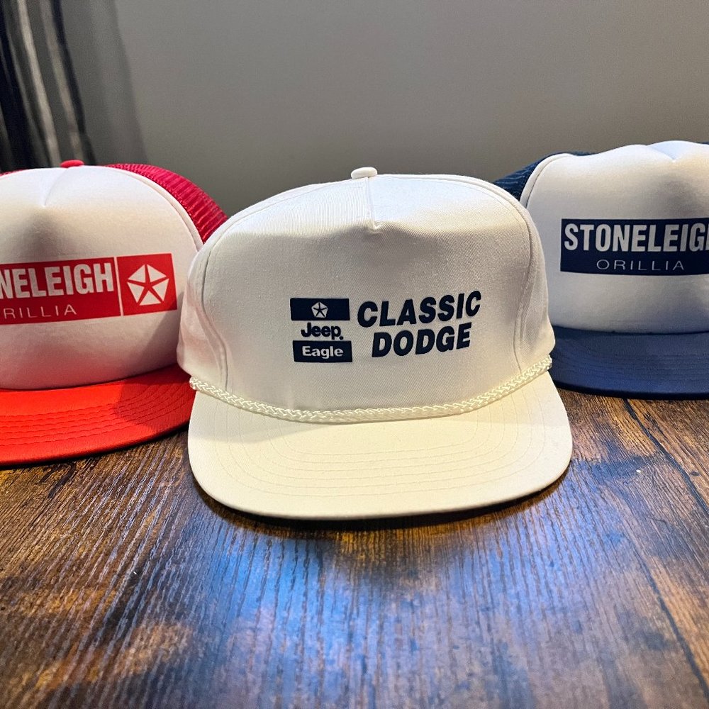 Old Dodge/Stoneleigh Orillia hats